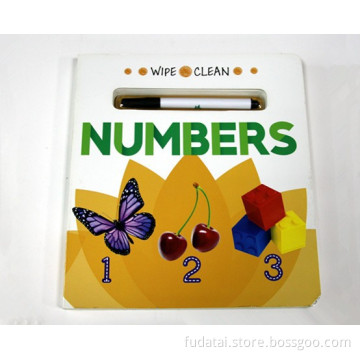 wipe board book with pen